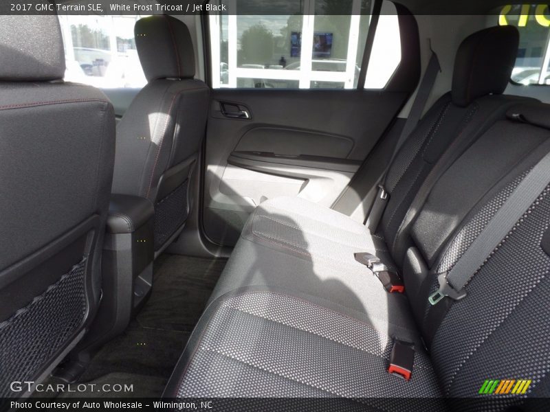 White Frost Tricoat / Jet Black 2017 GMC Terrain SLE