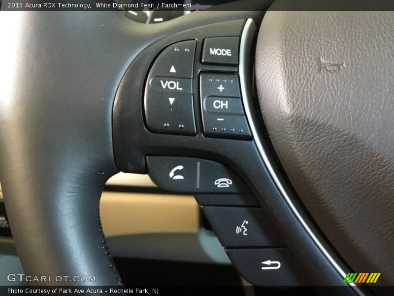 White Diamond Pearl / Parchment 2015 Acura RDX Technology