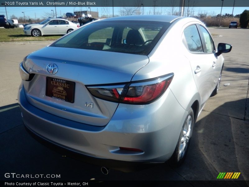 Chromium / Mid-Blue Black 2018 Toyota Yaris iA