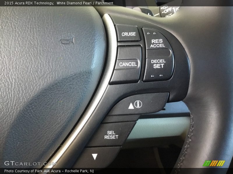 White Diamond Pearl / Parchment 2015 Acura RDX Technology