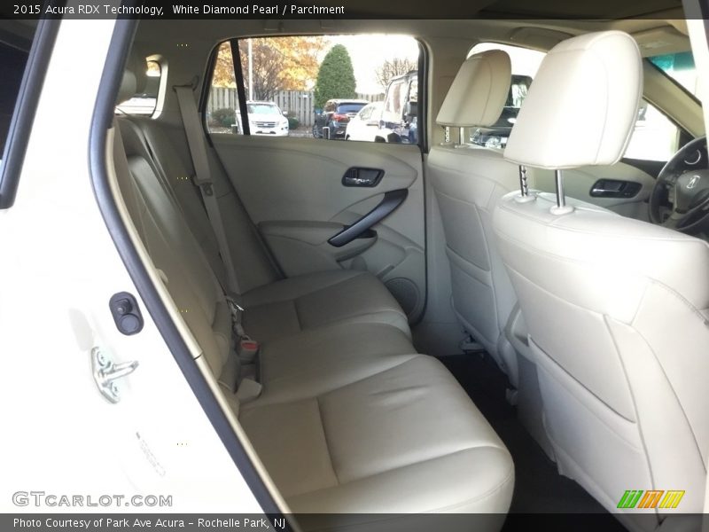 White Diamond Pearl / Parchment 2015 Acura RDX Technology