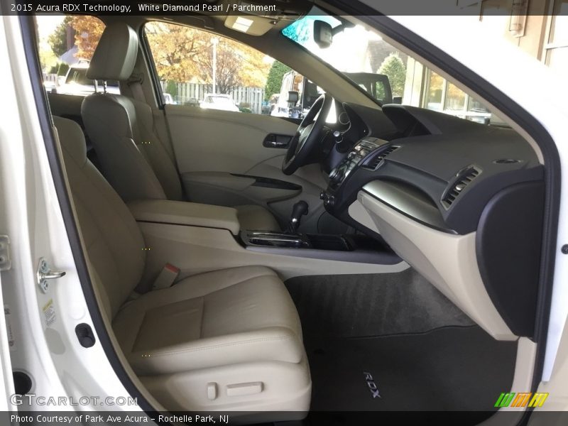 White Diamond Pearl / Parchment 2015 Acura RDX Technology