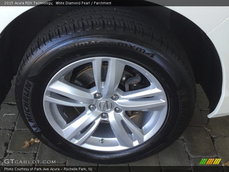 White Diamond Pearl / Parchment 2015 Acura RDX Technology