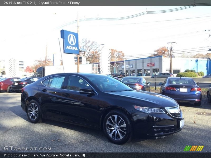 Crystal Black Pearl / Ebony 2015 Acura TLX 2.4