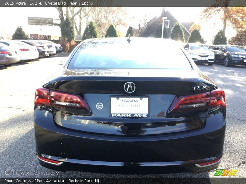 Crystal Black Pearl / Ebony 2015 Acura TLX 2.4
