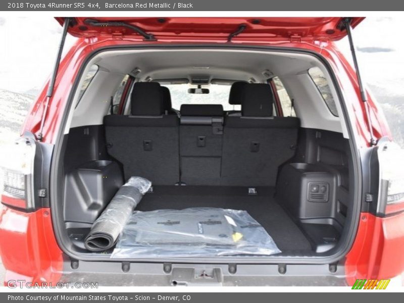 Barcelona Red Metallic / Black 2018 Toyota 4Runner SR5 4x4