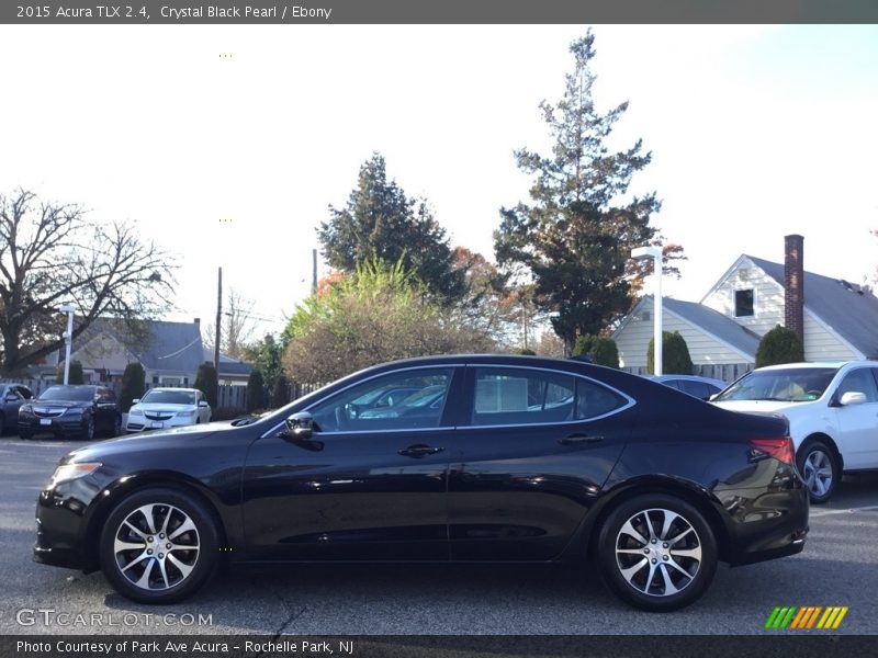 Crystal Black Pearl / Ebony 2015 Acura TLX 2.4
