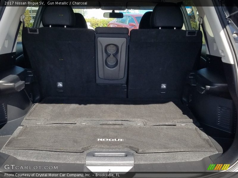 Gun Metallic / Charcoal 2017 Nissan Rogue SV