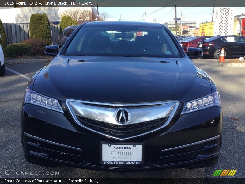 Crystal Black Pearl / Ebony 2015 Acura TLX 2.4