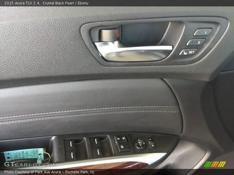 Crystal Black Pearl / Ebony 2015 Acura TLX 2.4