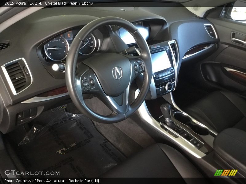 Crystal Black Pearl / Ebony 2015 Acura TLX 2.4