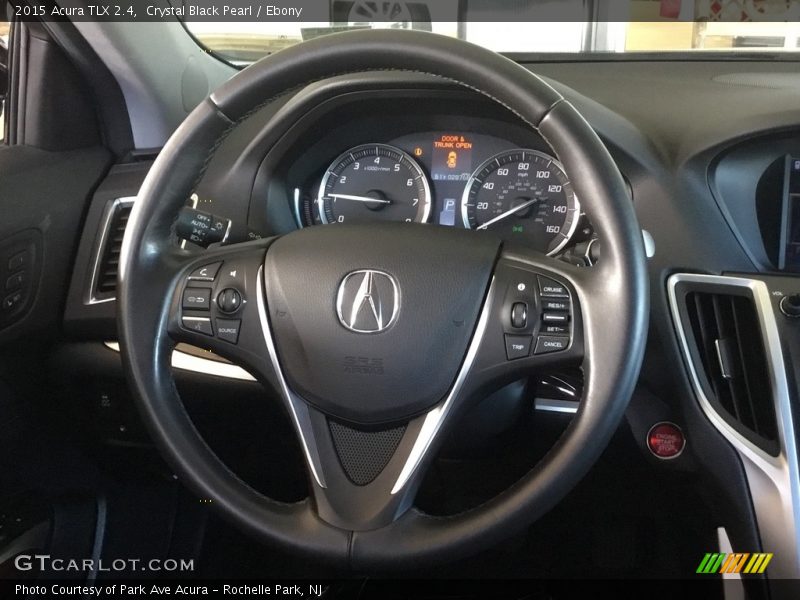 Crystal Black Pearl / Ebony 2015 Acura TLX 2.4