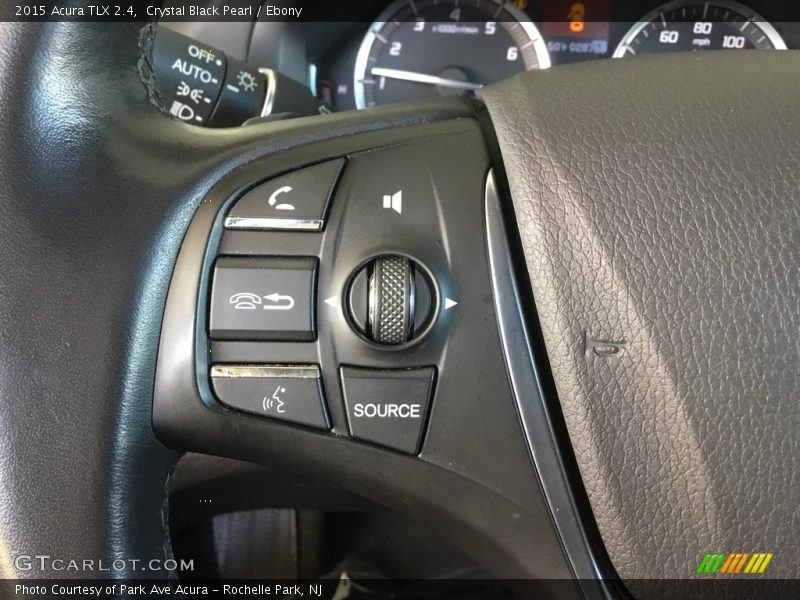 Crystal Black Pearl / Ebony 2015 Acura TLX 2.4
