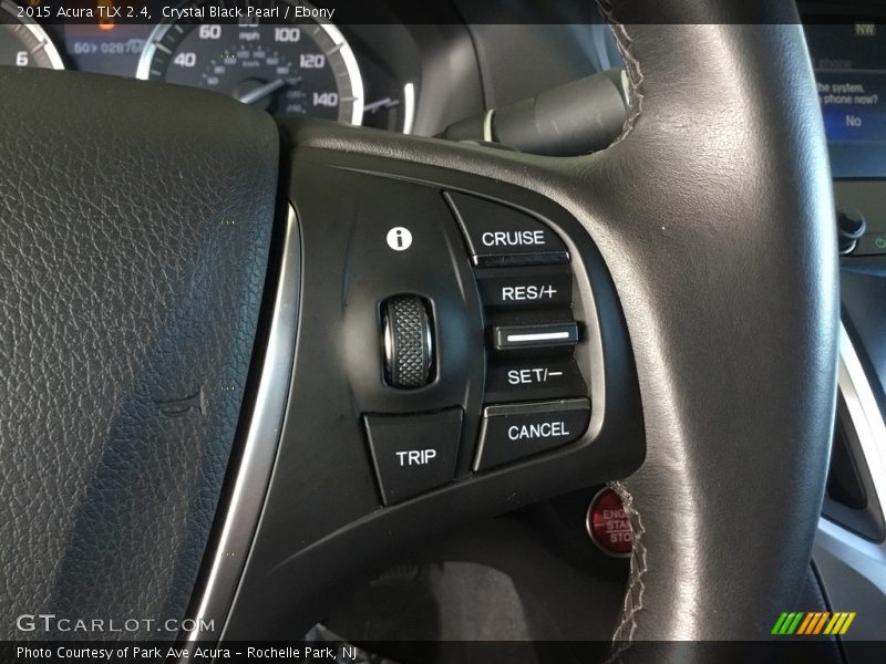 Crystal Black Pearl / Ebony 2015 Acura TLX 2.4