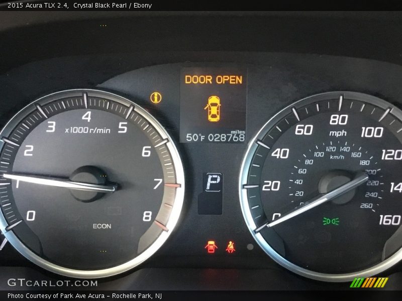 Crystal Black Pearl / Ebony 2015 Acura TLX 2.4