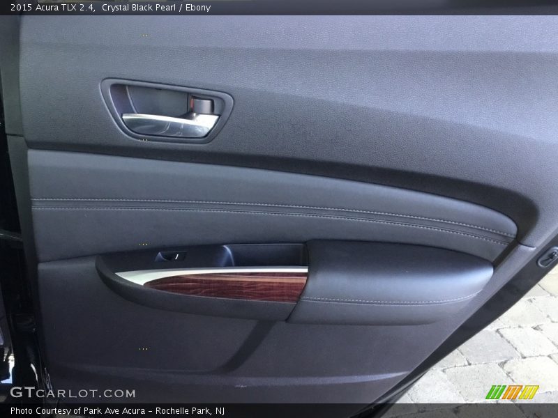 Crystal Black Pearl / Ebony 2015 Acura TLX 2.4