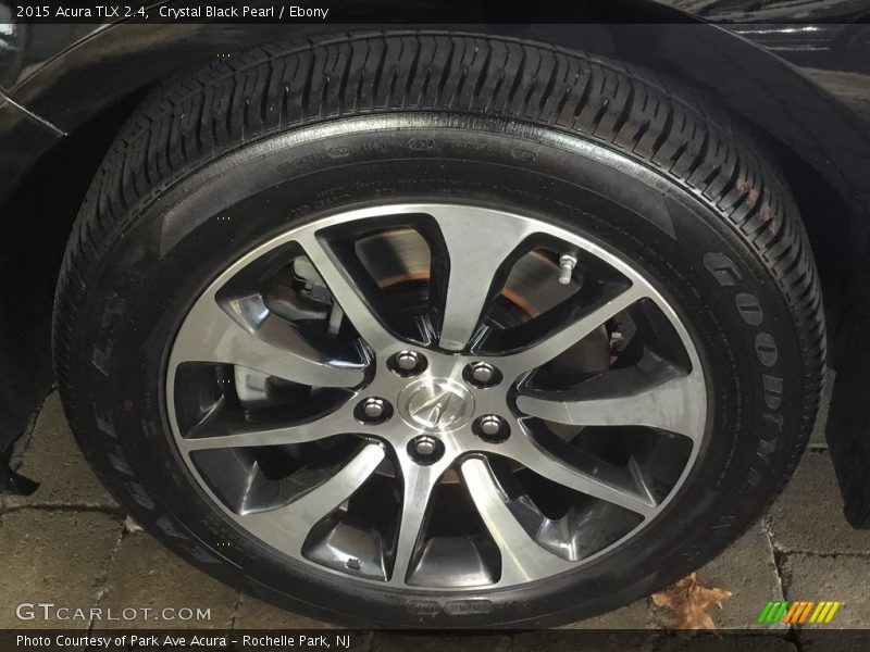Crystal Black Pearl / Ebony 2015 Acura TLX 2.4