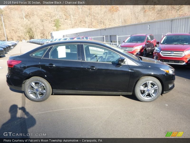 Shadow Black / Charcoal Black 2018 Ford Focus SE Sedan