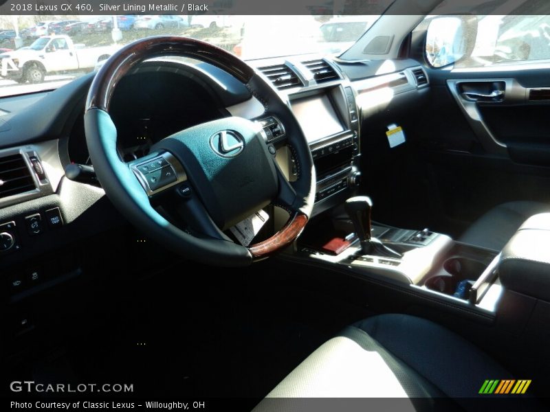 Silver Lining Metallic / Black 2018 Lexus GX 460