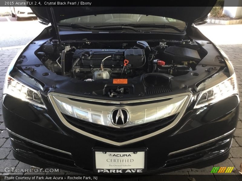 Crystal Black Pearl / Ebony 2015 Acura TLX 2.4