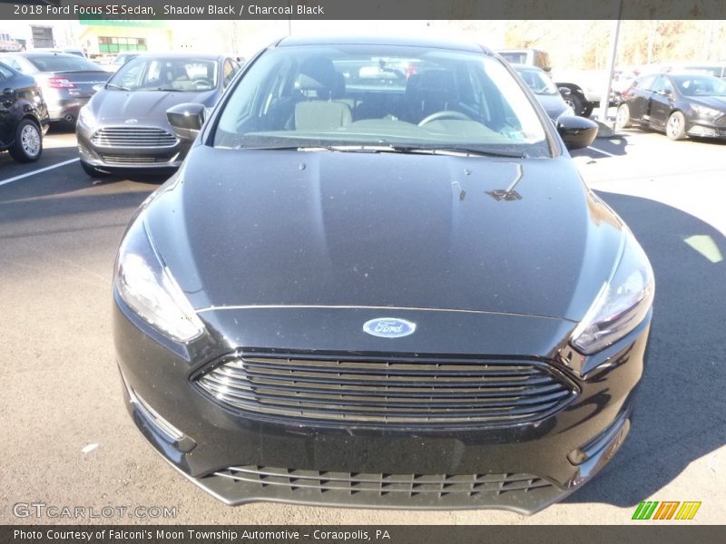 Shadow Black / Charcoal Black 2018 Ford Focus SE Sedan