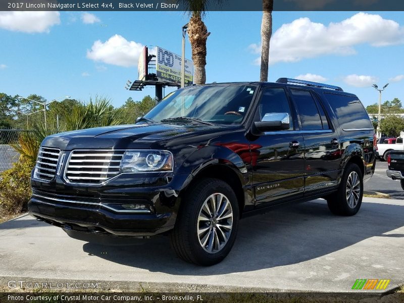 Black Velvet / Ebony 2017 Lincoln Navigator L Select 4x4