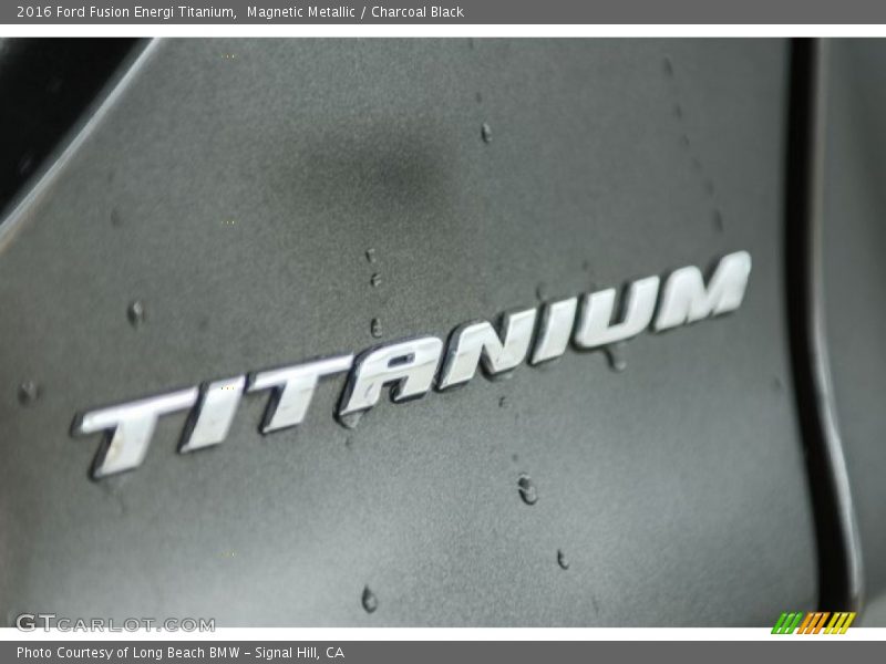 Magnetic Metallic / Charcoal Black 2016 Ford Fusion Energi Titanium