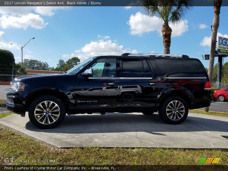 Black Velvet / Ebony 2017 Lincoln Navigator L Select 4x4