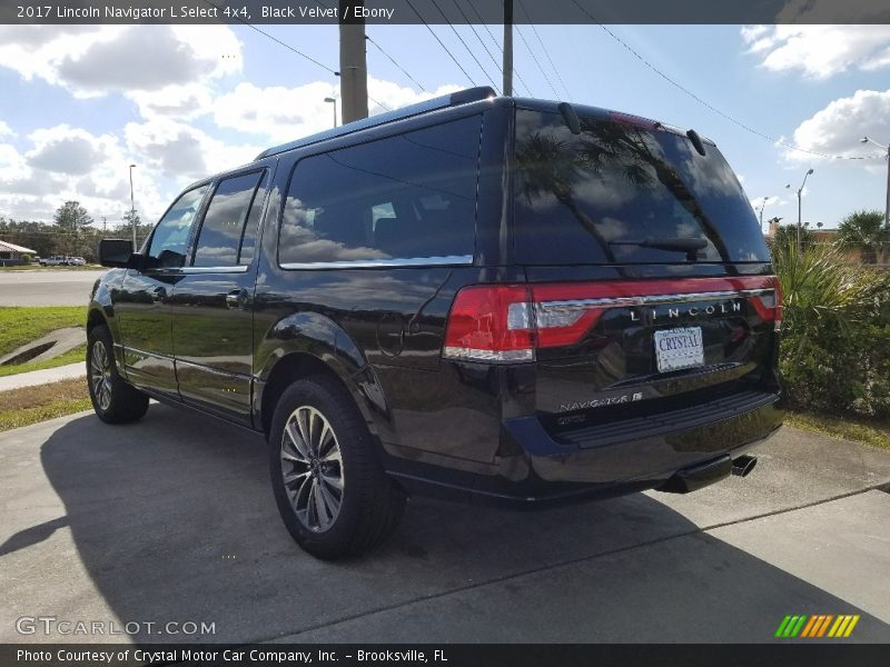 Black Velvet / Ebony 2017 Lincoln Navigator L Select 4x4