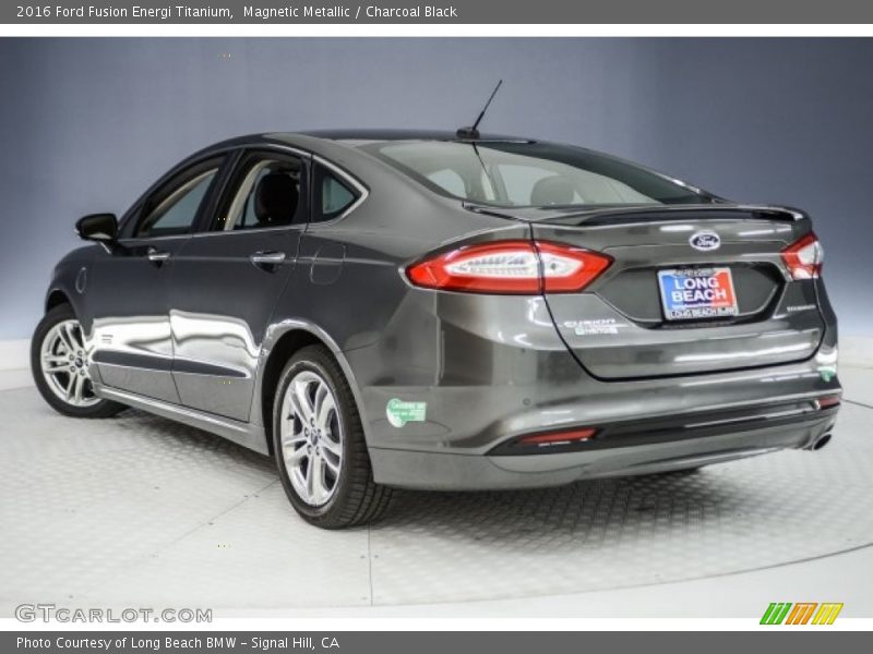 Magnetic Metallic / Charcoal Black 2016 Ford Fusion Energi Titanium