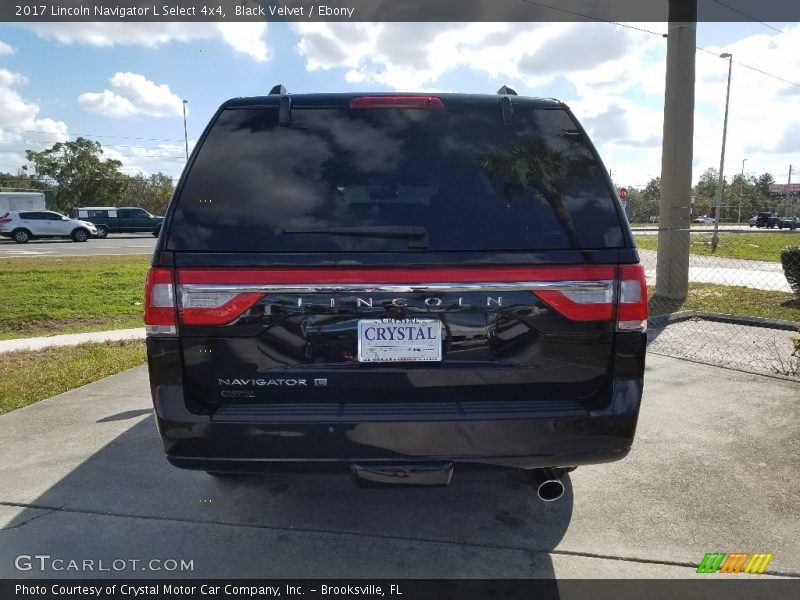Black Velvet / Ebony 2017 Lincoln Navigator L Select 4x4