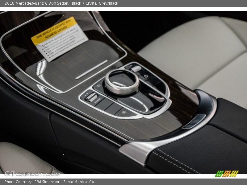 Black / Crystal Grey/Black 2018 Mercedes-Benz C 300 Sedan
