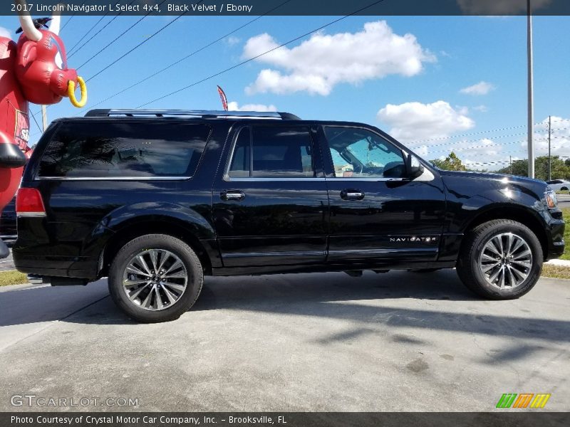 Black Velvet / Ebony 2017 Lincoln Navigator L Select 4x4