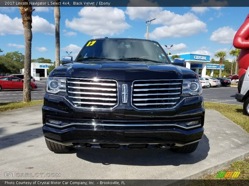 Black Velvet / Ebony 2017 Lincoln Navigator L Select 4x4