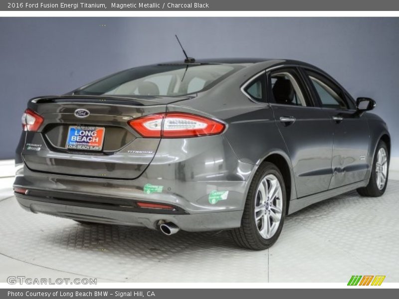 Magnetic Metallic / Charcoal Black 2016 Ford Fusion Energi Titanium