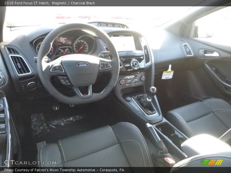 Front Seat of 2018 Focus ST Hatch