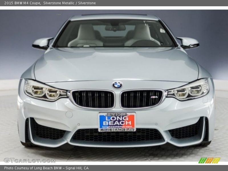 Silverstone Metallic / Silverstone 2015 BMW M4 Coupe