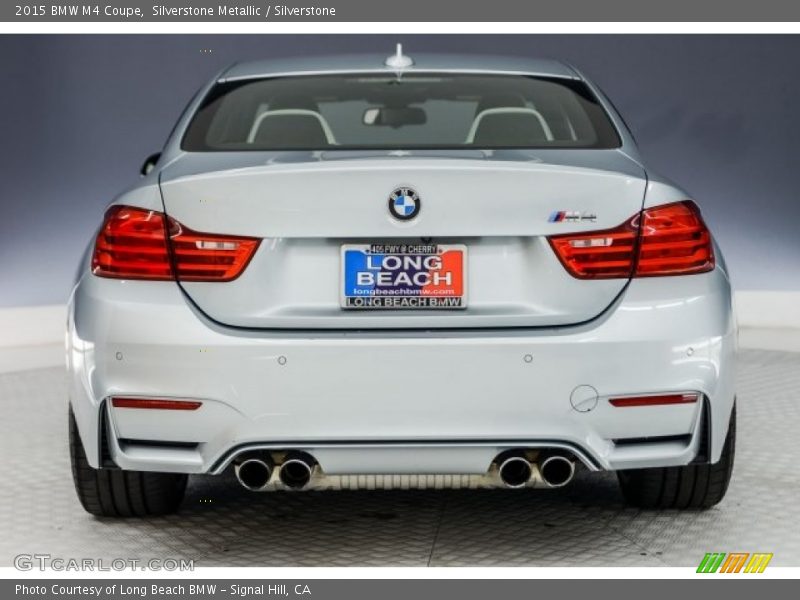 Silverstone Metallic / Silverstone 2015 BMW M4 Coupe