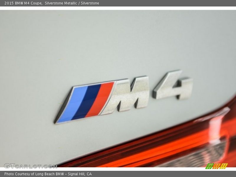 Silverstone Metallic / Silverstone 2015 BMW M4 Coupe