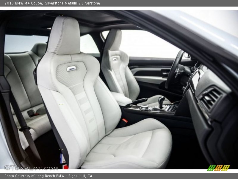 Silverstone Metallic / Silverstone 2015 BMW M4 Coupe