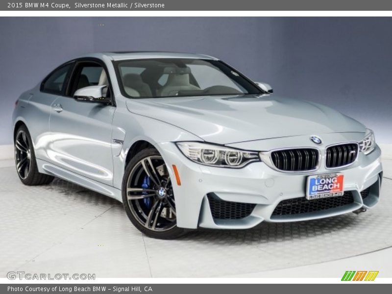 Silverstone Metallic / Silverstone 2015 BMW M4 Coupe