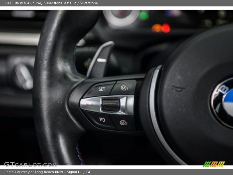 Silverstone Metallic / Silverstone 2015 BMW M4 Coupe