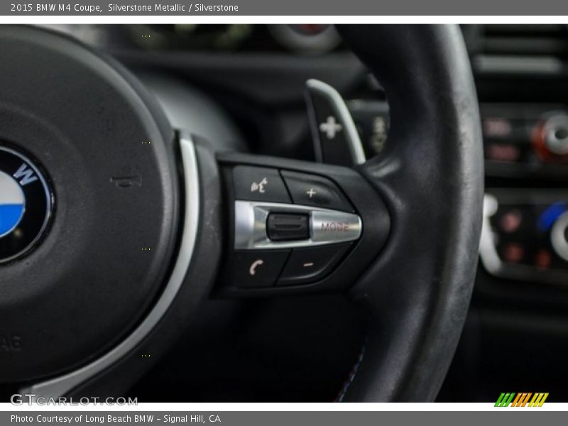 Silverstone Metallic / Silverstone 2015 BMW M4 Coupe