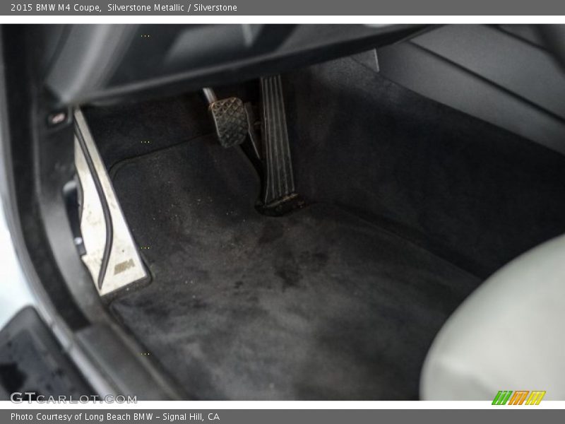 Silverstone Metallic / Silverstone 2015 BMW M4 Coupe