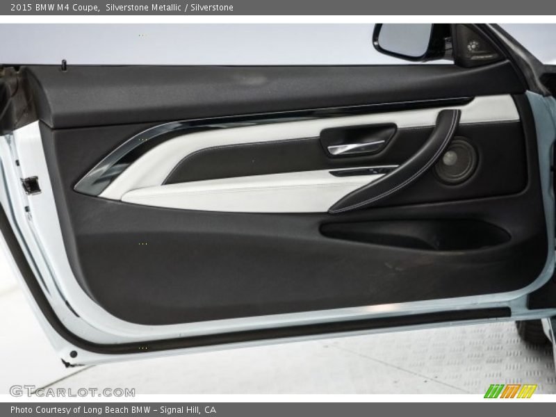 Silverstone Metallic / Silverstone 2015 BMW M4 Coupe