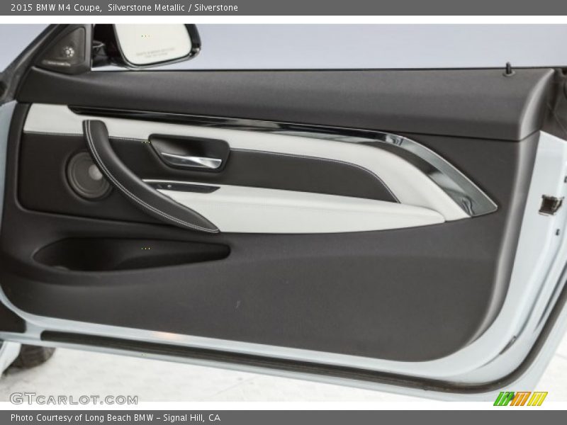 Silverstone Metallic / Silverstone 2015 BMW M4 Coupe