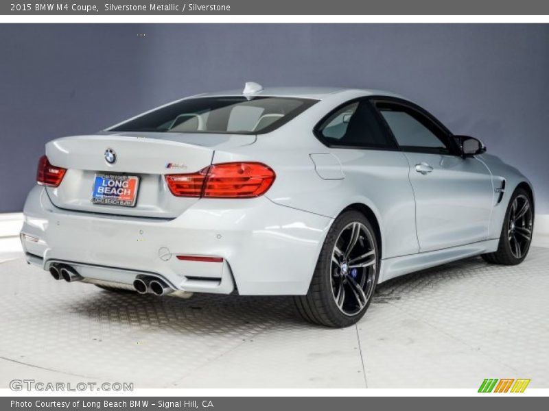 Silverstone Metallic / Silverstone 2015 BMW M4 Coupe
