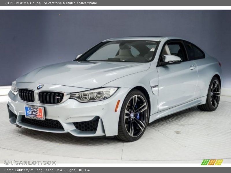 Silverstone Metallic / Silverstone 2015 BMW M4 Coupe