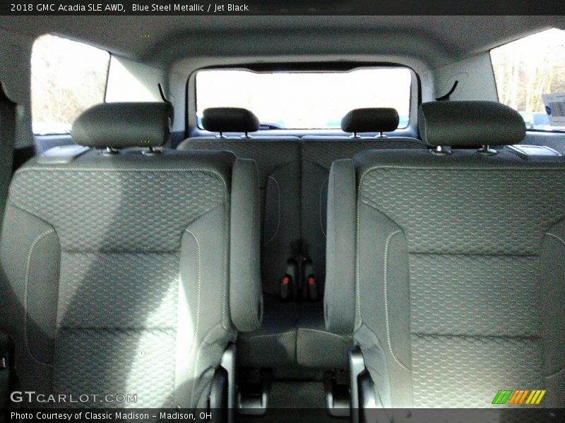 Blue Steel Metallic / Jet Black 2018 GMC Acadia SLE AWD