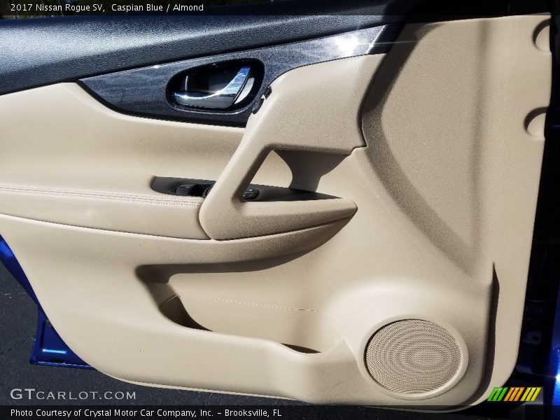 Caspian Blue / Almond 2017 Nissan Rogue SV